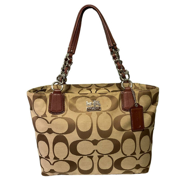 Coach Chelsea Signature Tote Bag Purse Style 18738 - Picture 1 of 16